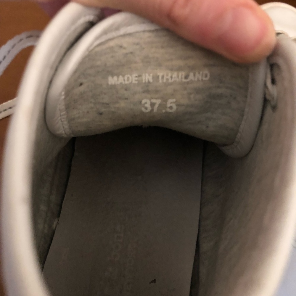 Rag & Bone Leather High Top Sneakers View 5